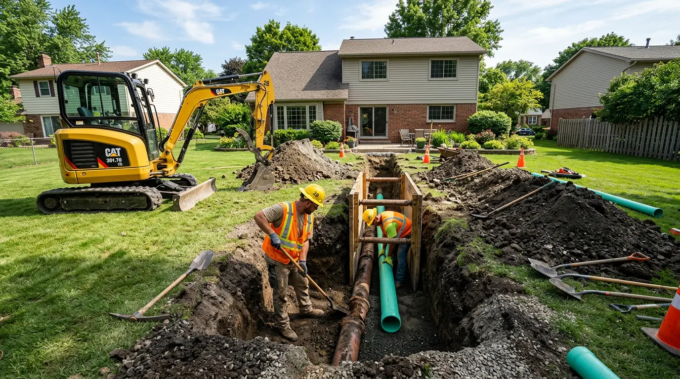 Sewer Line Replacement in Scarsdale, NY